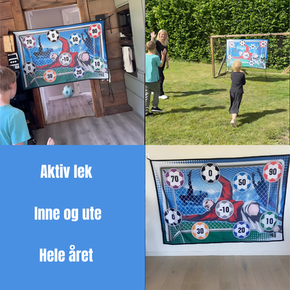 Sticky Football – aktiv innendørslek for den lille fotballelskeren