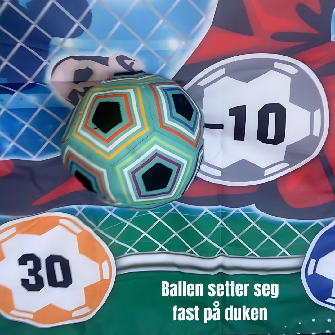 Sticky Football – aktiv innendørslek for den lille fotballelskeren