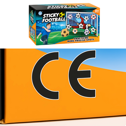 Sticky Football – aktiv innendørslek for den lille fotballelskeren